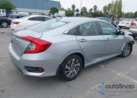 2017 Honda Civic Ex from USA, damaged, VIN 19XFC2F71HE201135